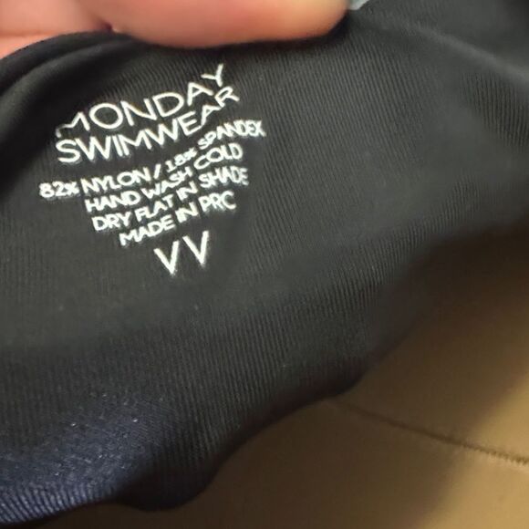 Monday Swimwear Classic Black One Piece - Picture 10 of 14